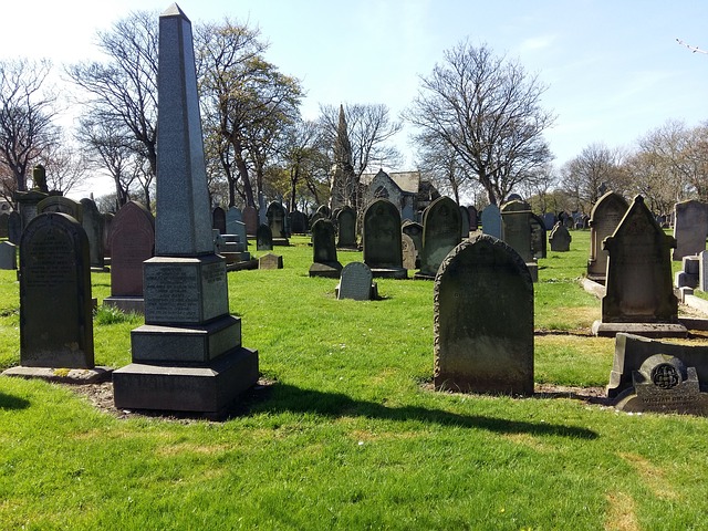 pierres tombales cimetière